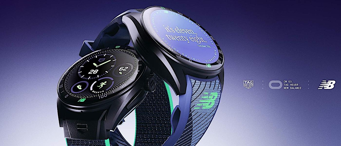 运动良伴：TAG HEUER Connected 智能腕表 × New Balance 联名款