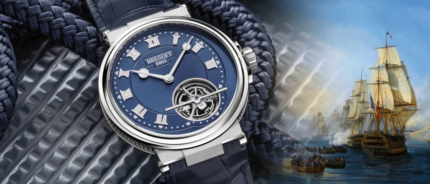 MARINE航海系列5577陀飞轮腕表：宝玑（BREGUET）灵魂之作荣耀起航