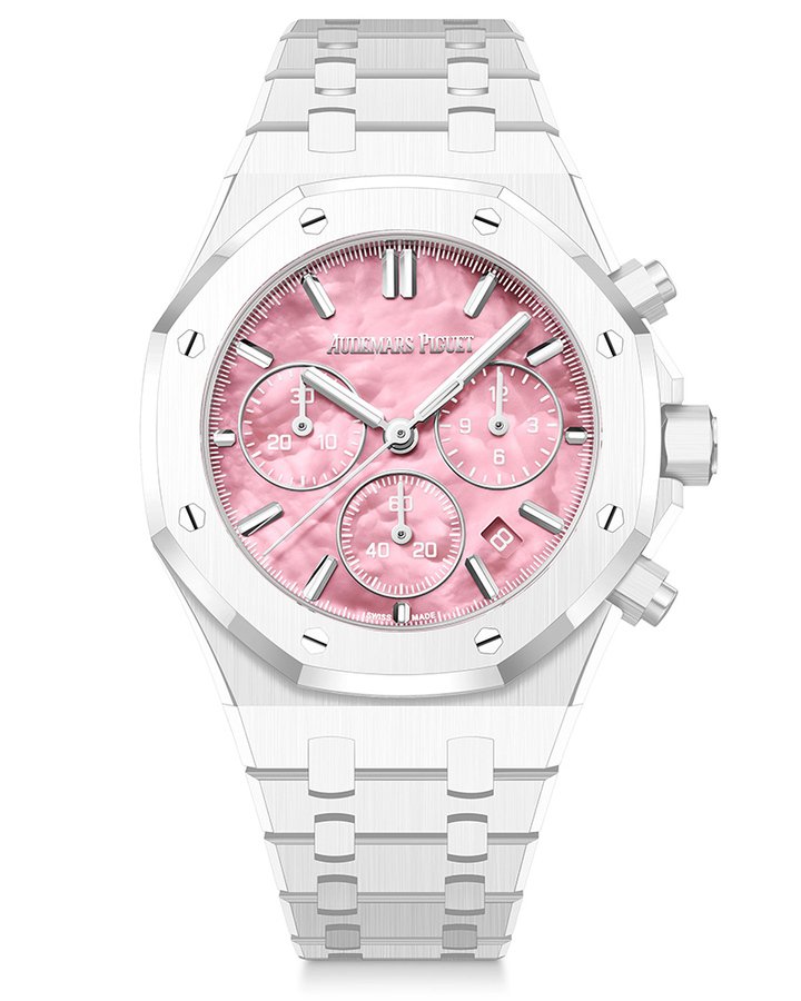 Royal Oak 皇家橡树系列自动上链计时码表 "Serena Williams" 限量腕表