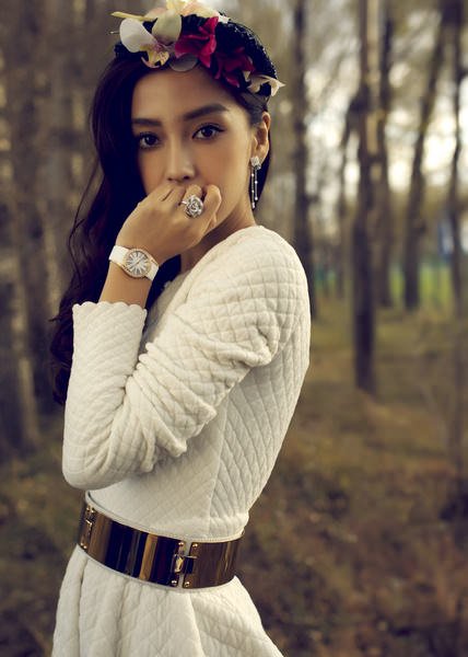AngelaBaby 于 Piaget 伯爵北京国际马球公开赛