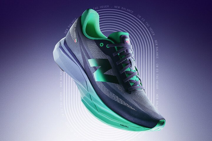 TAG Heuer × New Balance FuelCell SuperComp Elite v5 专业跑鞋