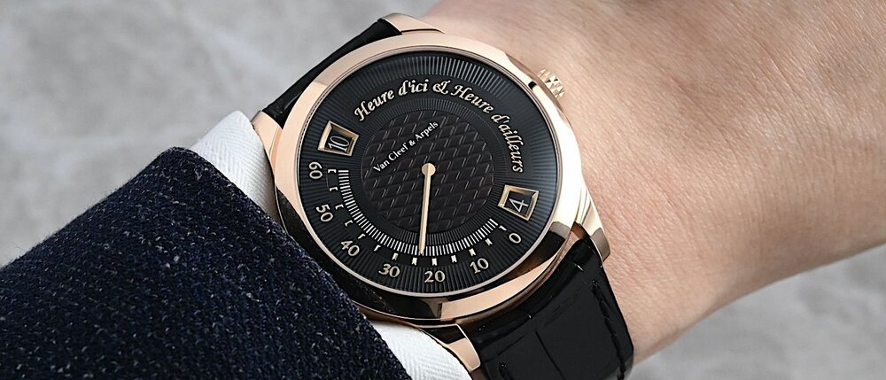 此地彼隅共朝夕，逆跳时分寄相思：Van Cleef & Arpels Midnight Heure d'ici & Heure d'ailleurs 腕表