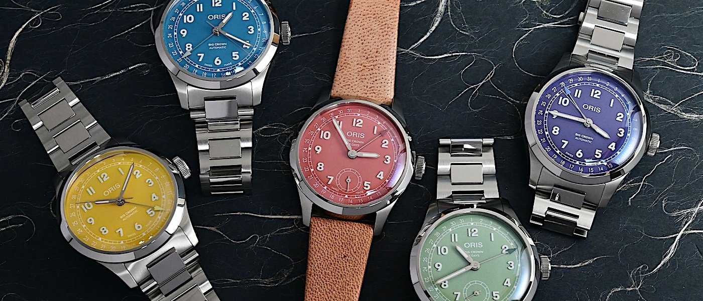 鲜艳缤纷每一天：ORIS Big Crown指针式日期腕表新风采