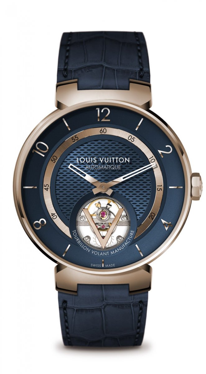Tambour Moon Tourbillon Volant Blue