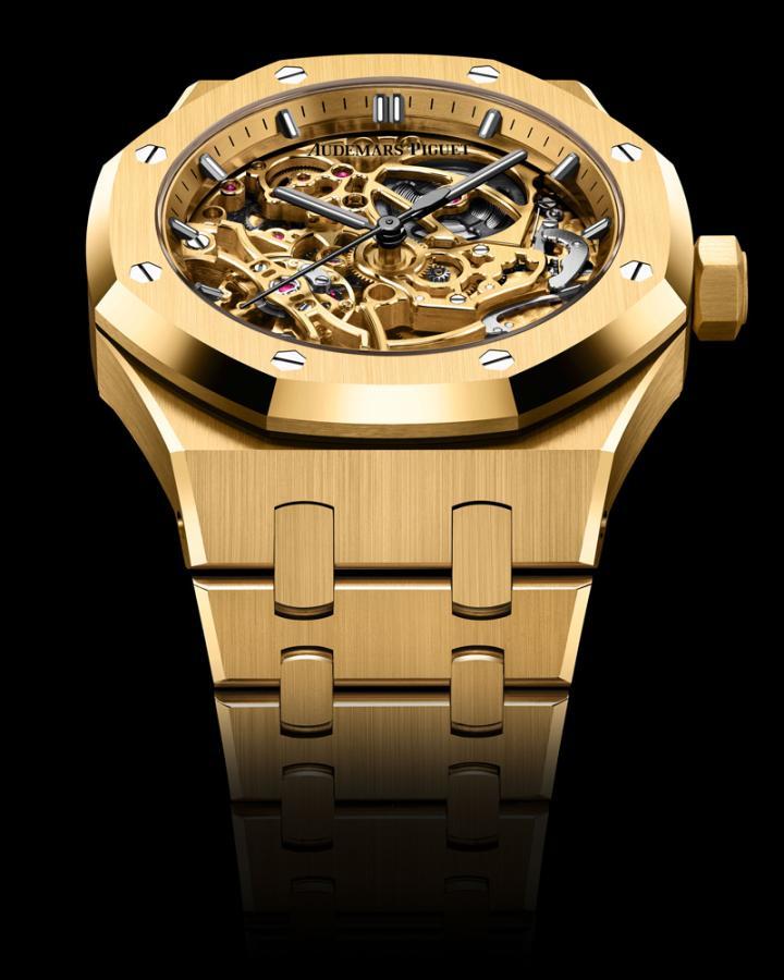 Royal Oak 皇家橡树系列双摆轮镂空腕表