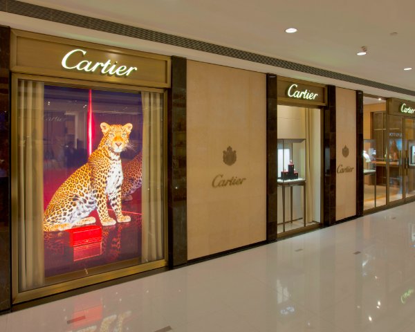卡地亚杭州大厦购物中心精品店外景