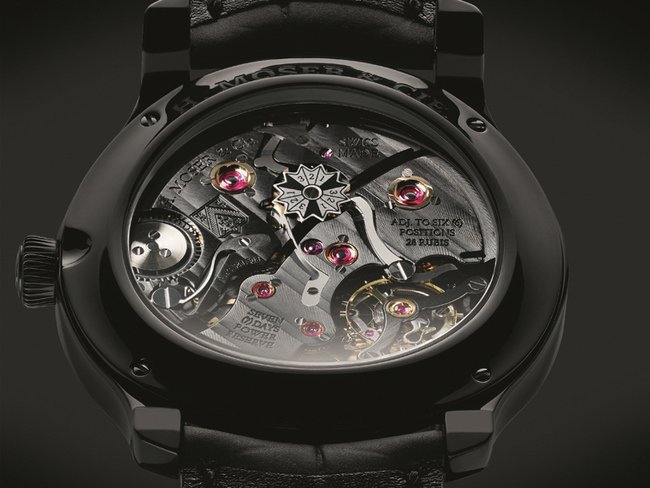 H. MOSER & CIE Perpetual Calendar腕表黑色款（背面）