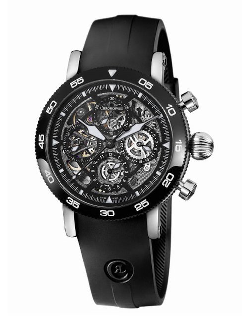 瑞宝表The Timemaster Chronograph Skeleton腕表