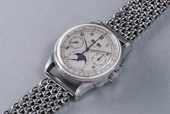 百达翡丽Patek Philippe 1518在日内瓦的富艺斯Phillips与 Bacs＆Russo联合拍卖会上以1250万瑞郎的价格成交