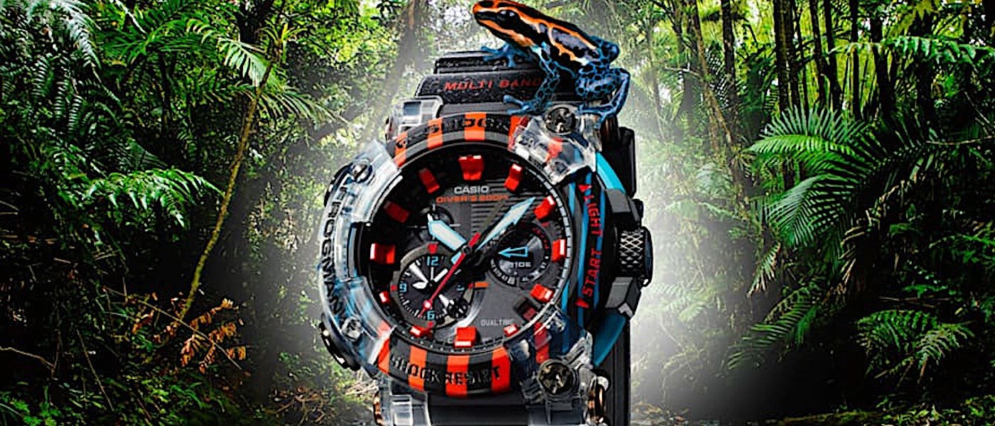 G-SHOCK庆祝Frogman蛙人系列30周年推出纪念表