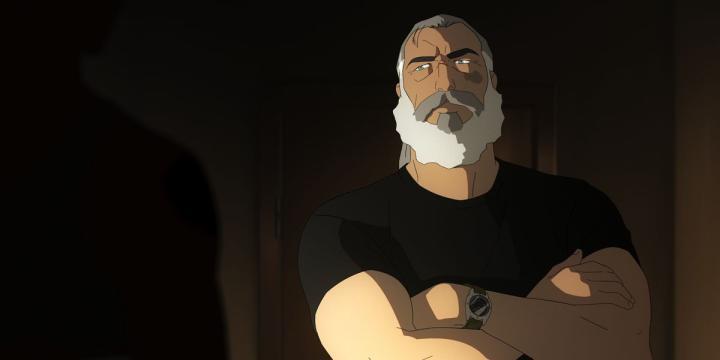 传奇特工 Sam Fisher 佩戴的卡其陆战远征系列腕表，强调精准与谨慎，如同他在情报战中冷静沉着的判断力。