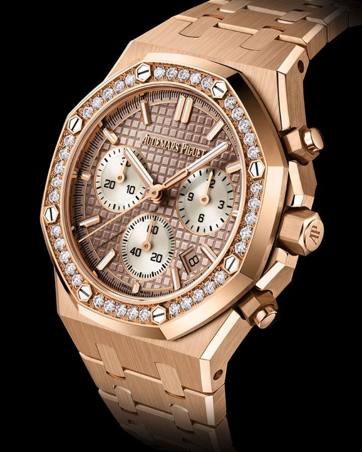 Royal Oak 皇家橡树系列自动上链计时码表 38 毫米 (Ref. 26450OR.ZZ.1356OR.01-B)