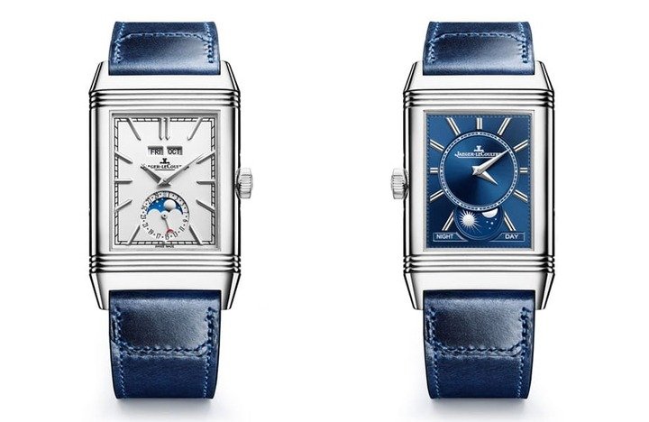 Reverso Tribute Duoface Calendar不锈钢款