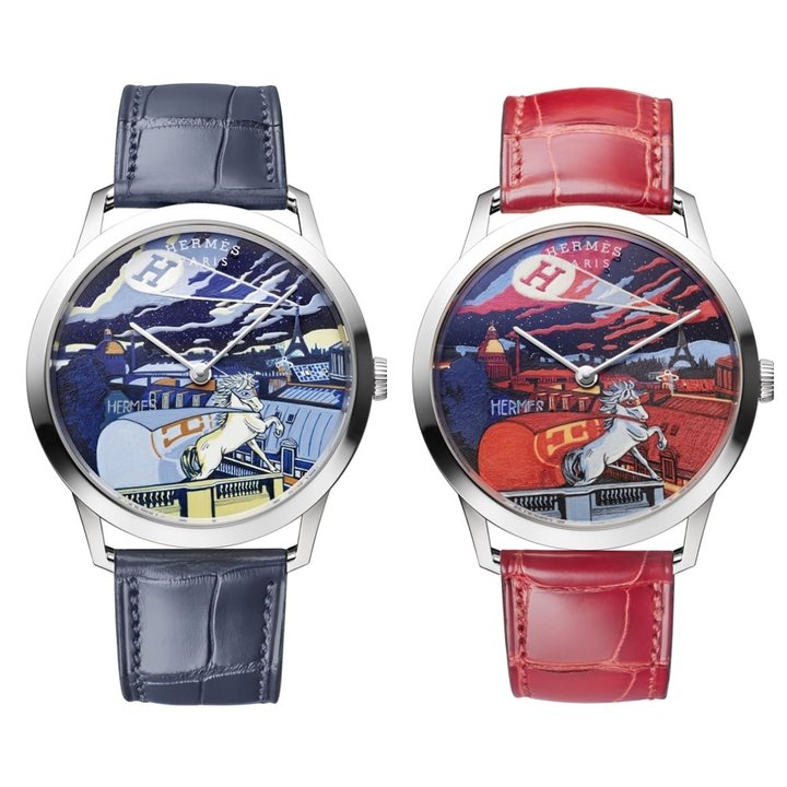 Slim d'Hermès Minuit au Faubourg工艺表