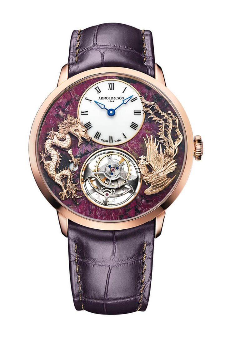 Ultrathin Tourbillon Dragon & Phoenix超薄陀飞轮龙凤戏珠手表