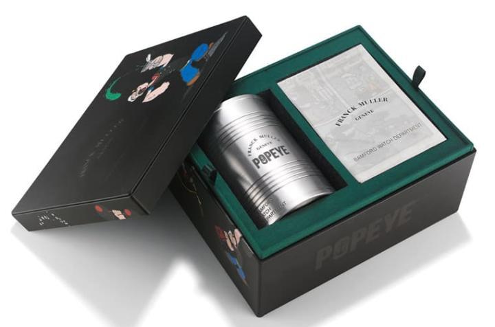 FRANCK MULLER和Bamford为手表特别设计的精美包装表盒。
