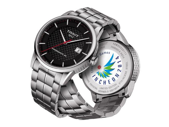 天梭豪致系列自动上弦2014年亚运会限量版