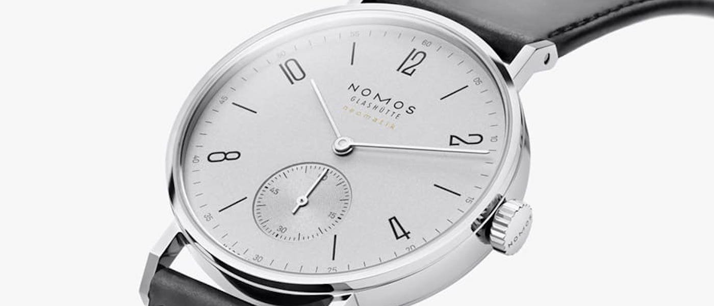 NOMOS Tangente neomatik新增“铂金灰”色面盘设计
