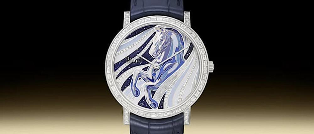 珐琅教母 Anita Porchet 操刀 伯爵 Altiplano 马年限定表，掐丝工艺重现骏马英姿