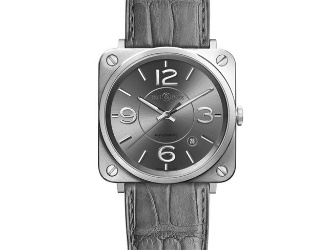BELL & ROSS BR S系列 Officer Ruthénium