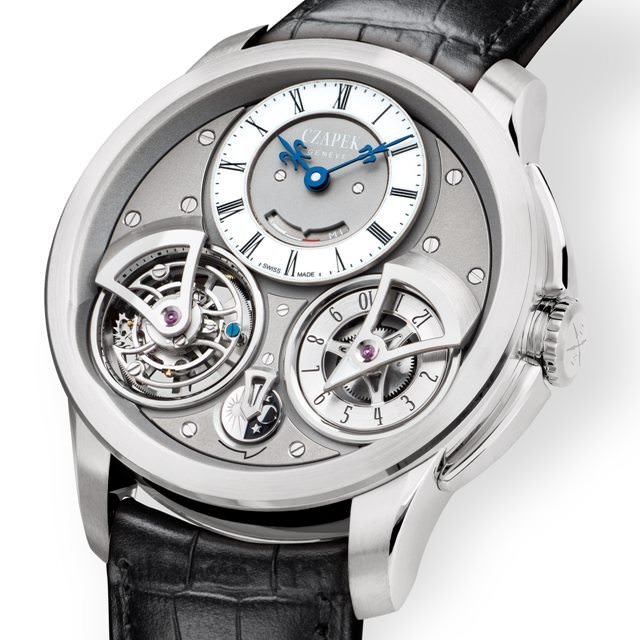 Czapek Genève Tourbillon Suspendu "Ici et Ailleurs"，售价100000 CHF