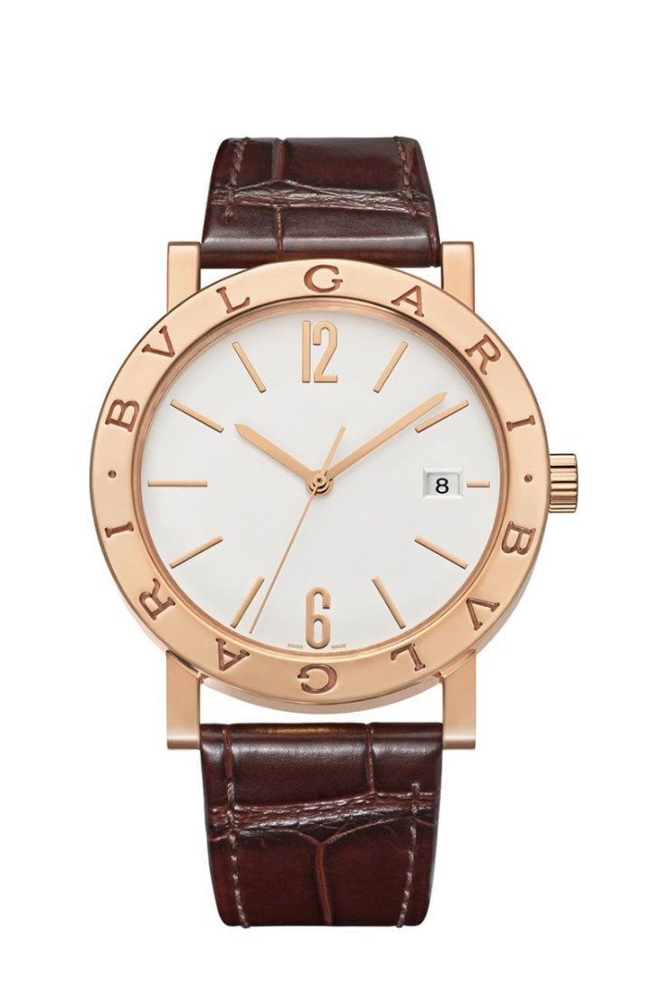 Bulgari Bulgari玫瑰金手表