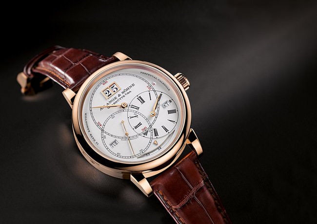 RICHARD LANGE PERPETUAL CALENDAR 「Terraluna」的万年历细节