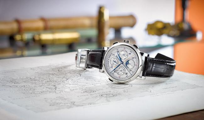 月球地图上的1815 RATTRAPANTE PERPETUAL CALENDAR，Wilhelm Gotthelf Lohrmann，莱比锡，1824年