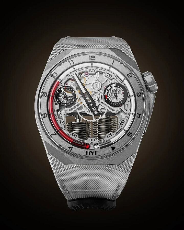 HYT S1 Beadblasted Titanium Red