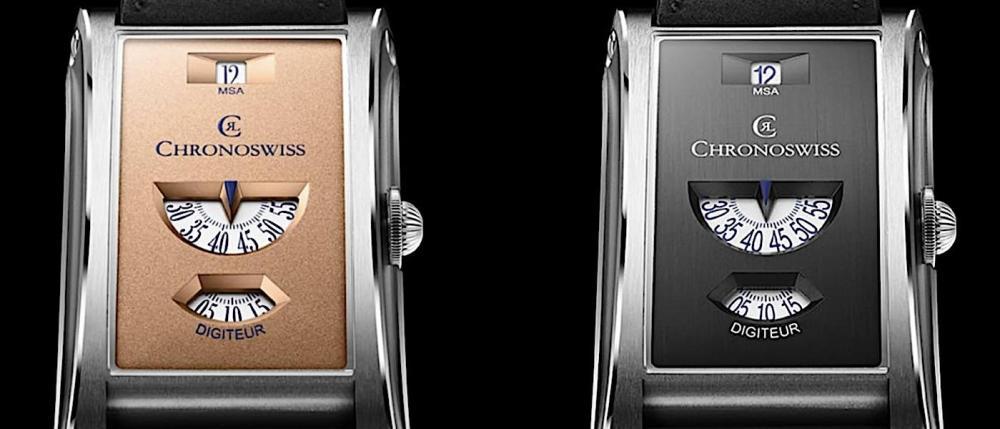 看腻传统面盘？瑞宝 Neo Digiteur 跳时表打破惯性让你看时间更直觉