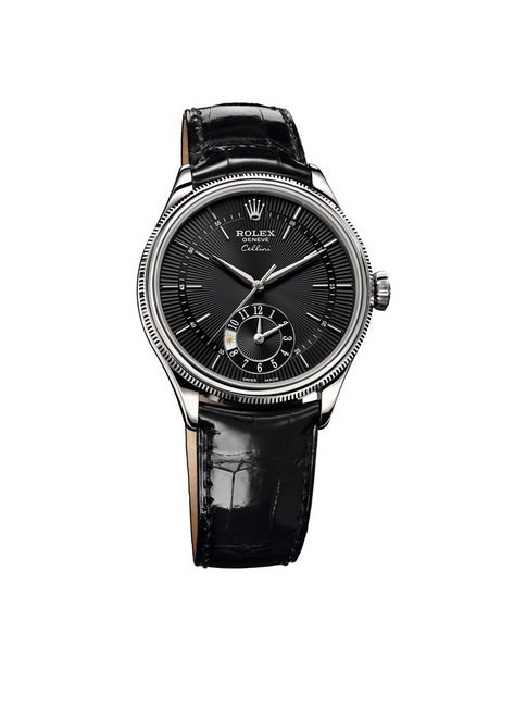 可同时显示两个时区的时间并装配太阳与月亮昼夜指示的Cellini Dual Time
