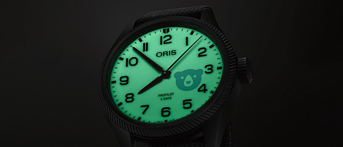 夜光表盘熊出没：ORIS Hölstein Edition 2025