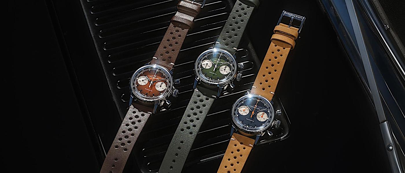 焕新赛车基因：Hamilton American Classic H 计时码表