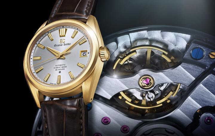 一款限量100只的GRAND SEIKO 60周年限量版手表将率先由9SA5新机芯驱动，将于2020年8月在GRAND SEIKO旗舰店贩售