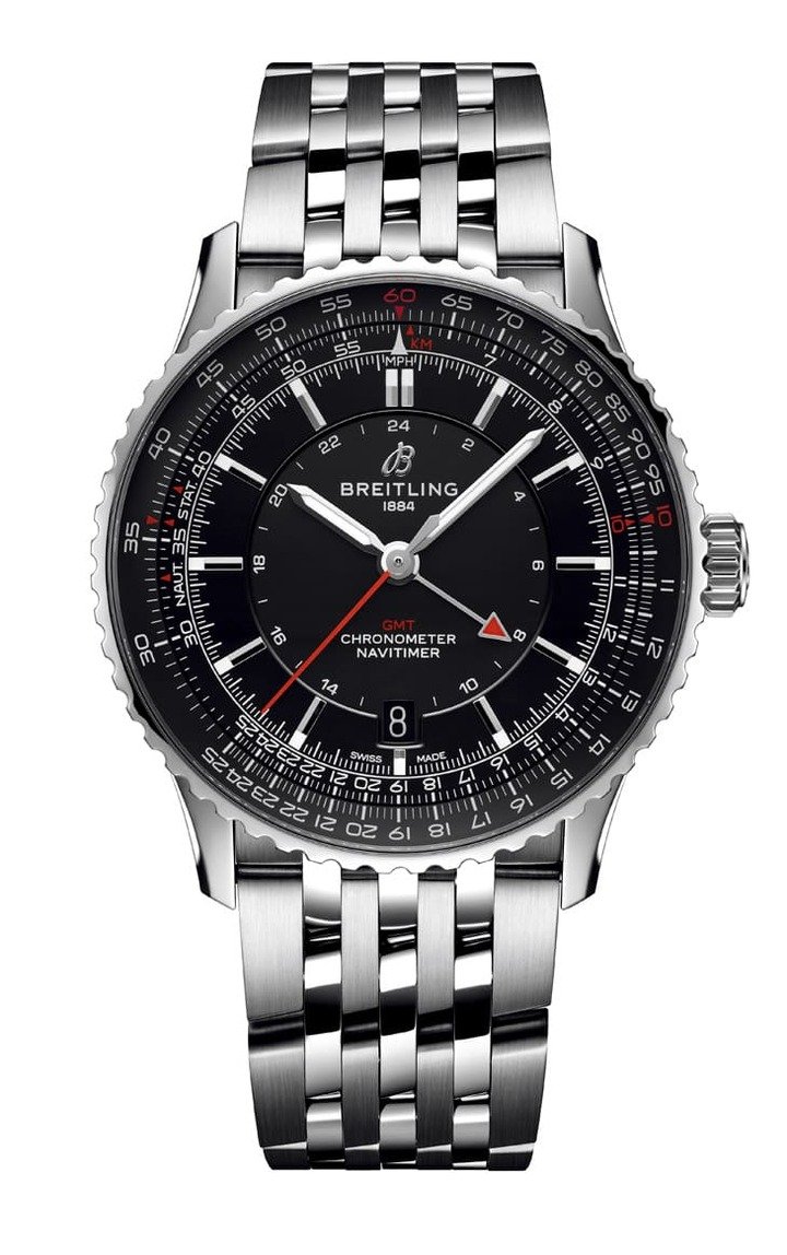 Navitimer Automatic GMT 41航空两地时间手表
