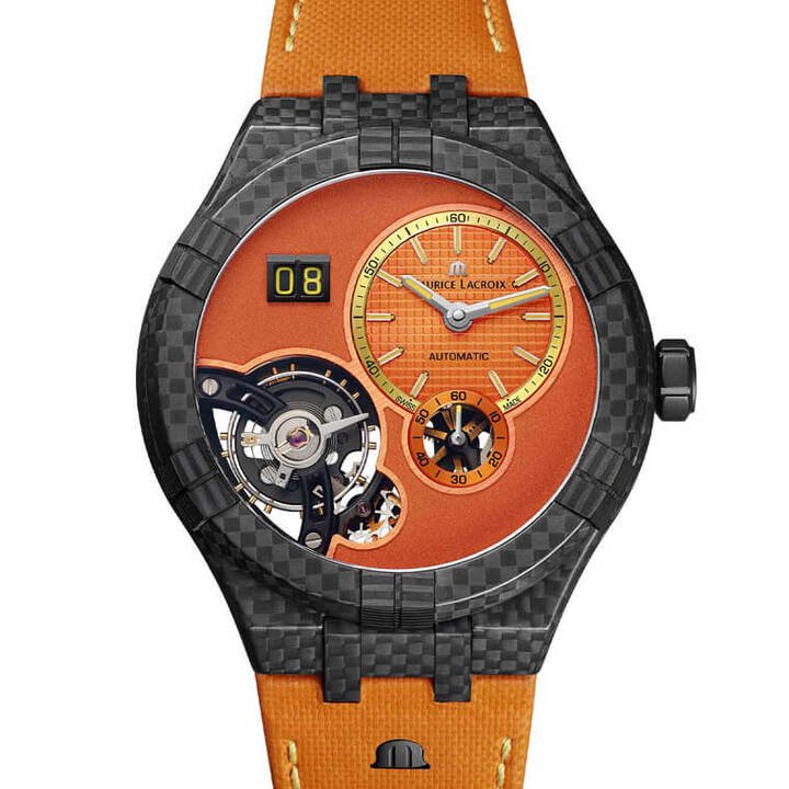 MAURICE LACROIX Aikon Master Grand Date 。预估价：CHF 12,000～18,000