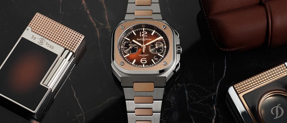 法式匠心巅峰联动！Bell & Ross 首度携手 S.T. Dupont 打造第 4 代雪茄特别版 BR-05 Chrono