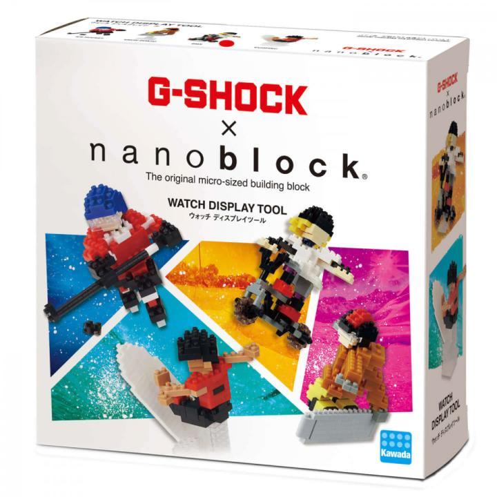 G-SHOCK x nanoblock®外盒包装