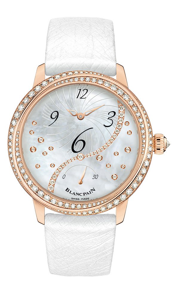 宝珀Blancpain 女装系列小秒针逆跳腕表