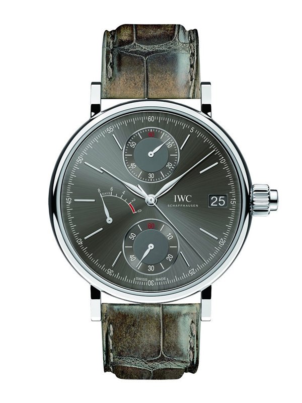 万国 IWC 柏涛菲诺手动上链单按把计时腕表