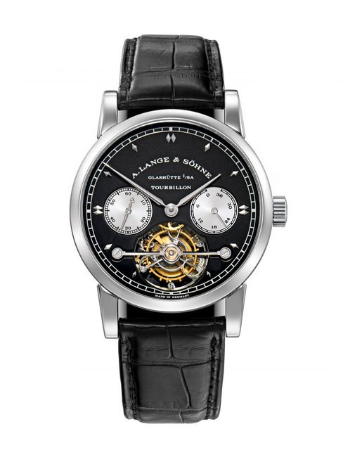 独树一帜，配备18K白色黄金和黑色表盘的TOURBILLON「Pour le Mérite」