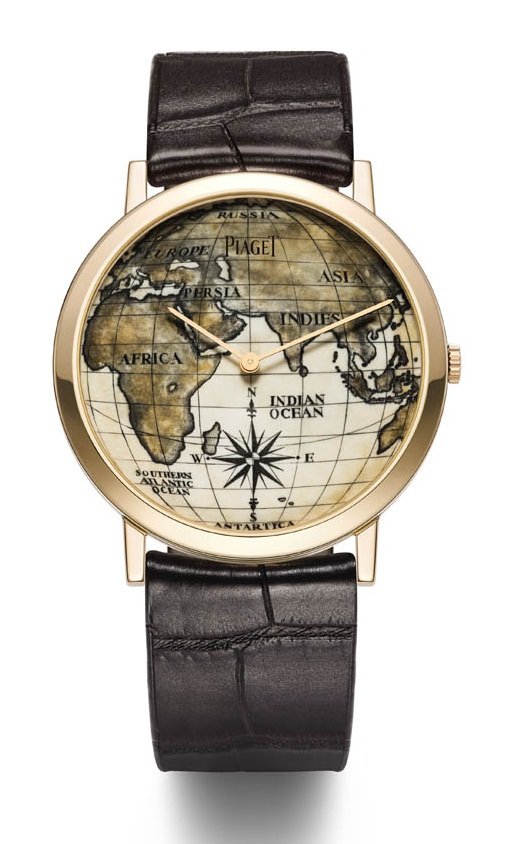 伯爵 Piaget 贝雕腕表