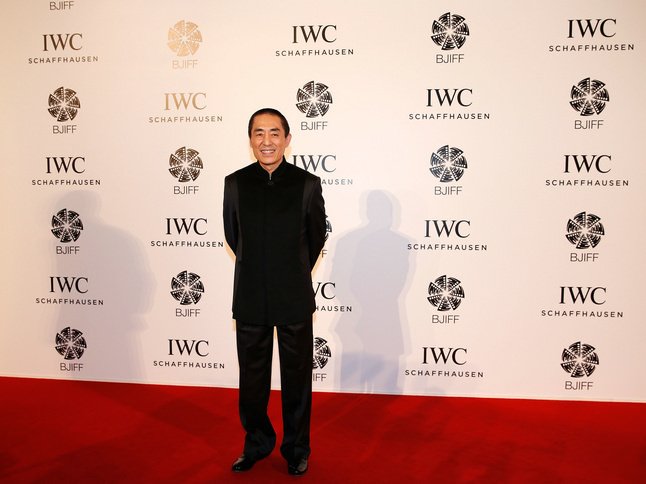 中国著名导演张艺谋出席IWC万国表“For the Love of Cinema”电影人之夜晚宴_红毯