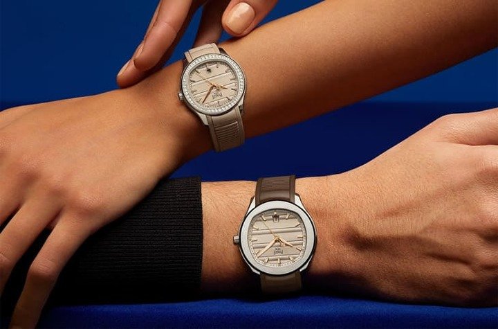伯爵推出全新Piaget Polo用以庆祝品牌创立150周年，手表面盘造型与系列的既有款式同中求异，展现更接近系列源头的风格。
