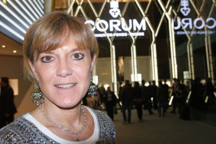 Vendôme Global Partners 经理Elsa Berry在BaselWorld巴塞尔世界钟表珠宝展