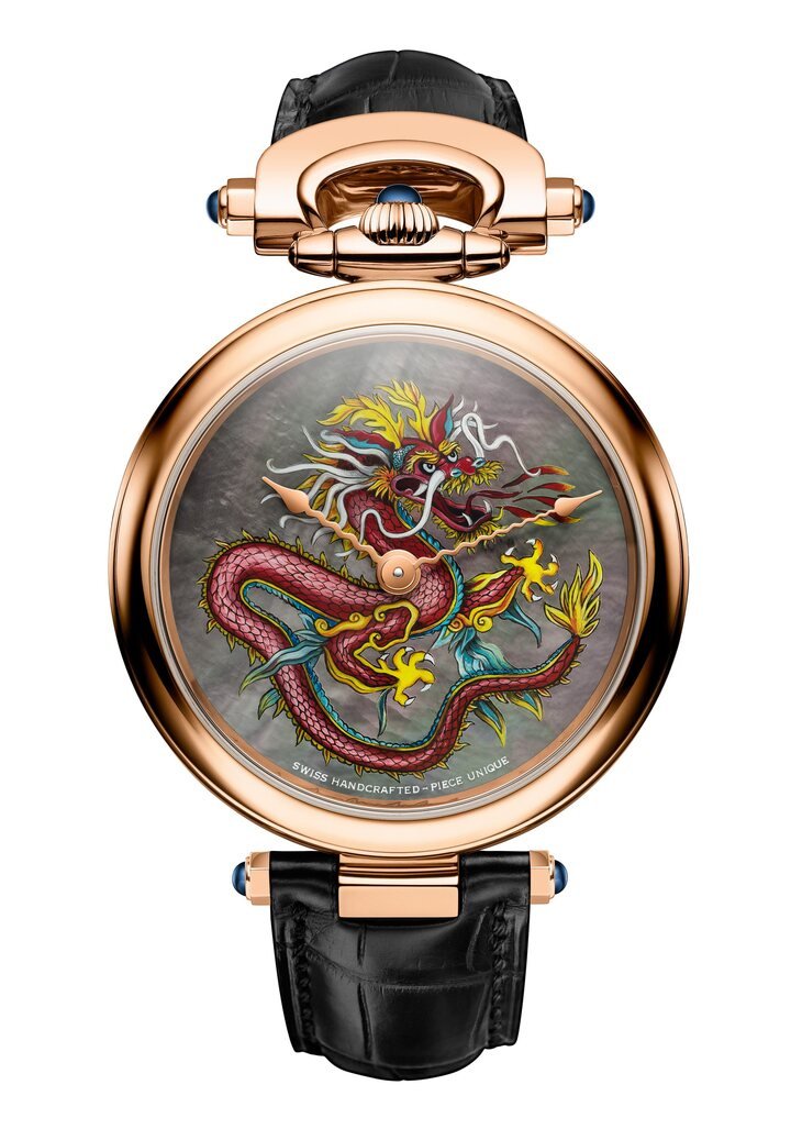 播威（Bovet）制表工坊，来自瑞士塔威山谷，其制作的系列腕表完美匹配了满清皇室的品味，他们也成为制作“中国怀表”的专家。