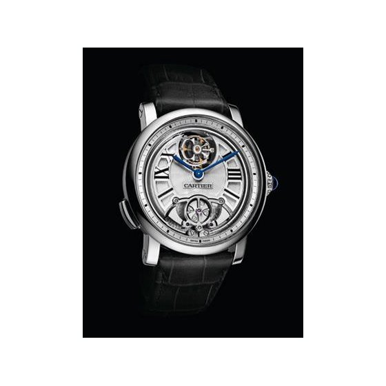 Cartier卡地亚ROTONDE MINUTE REPEATER WITH FLYING TOURBILLON 