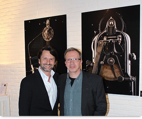 Maximilian Büsser与 Maarten van der Ende 在日内瓦 M.A.D. Gallery 艺廊