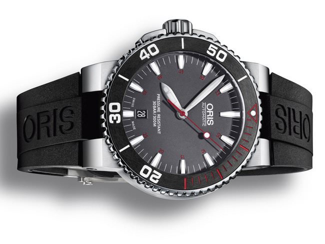 ORIS Aquis Red限量表贴合潜水爱好者和环保人士的双重诉求