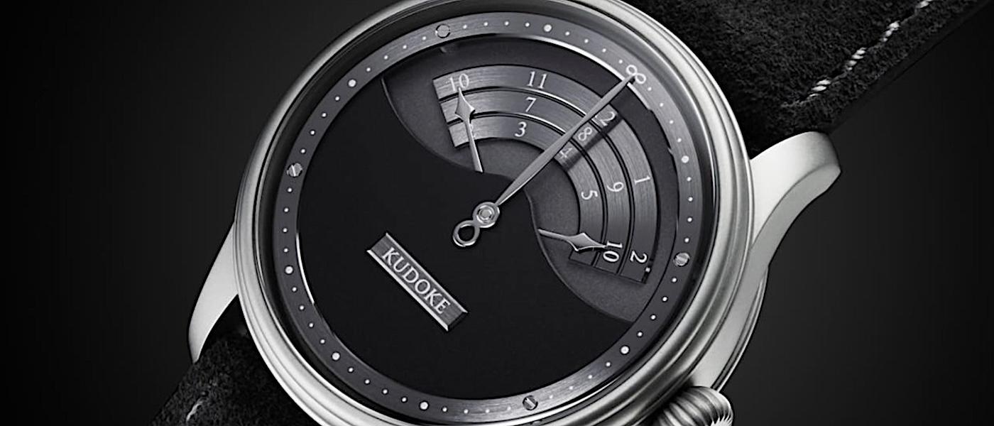 德国独立制表 KUDOKE 3 Nocturne 限量 20 只登场 独门三臂时针搭配首创 "Flakes" 机芯雕花